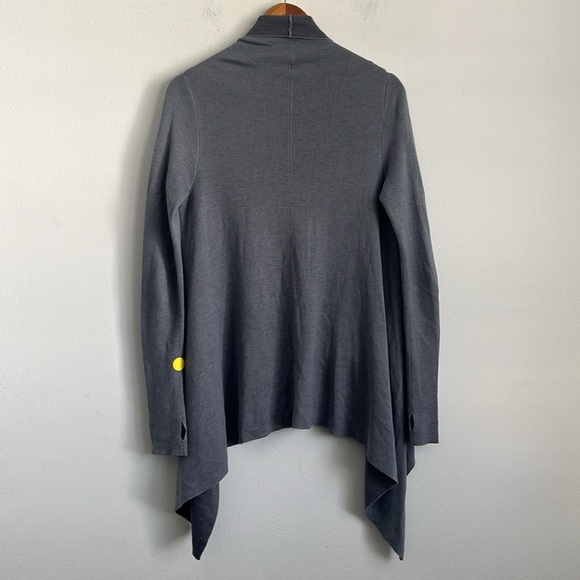 Lululemon Athletica Cashmere Blend Sweater Womens Size 6 Gray - Picture 4 of 5